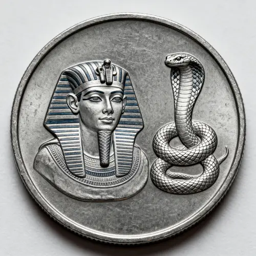 One Pound Coin: Sudan Pharaoh & Snake Design