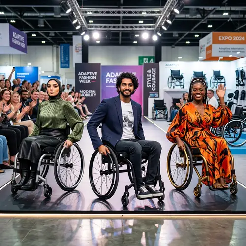 Innovative Fashion Photoshoot with International Models in Active Wheelchairs