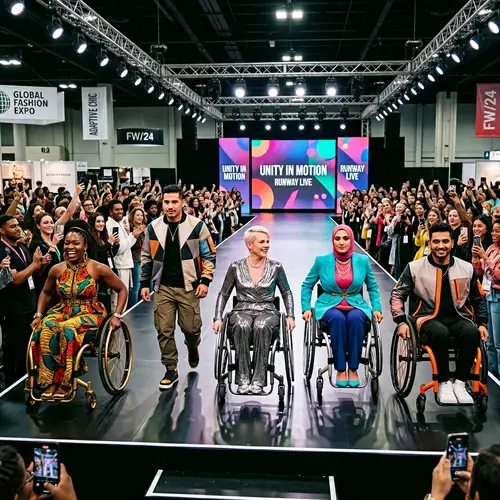 Cutting-edge Fashion Photoshoot with International Models in Active Wheelchairs