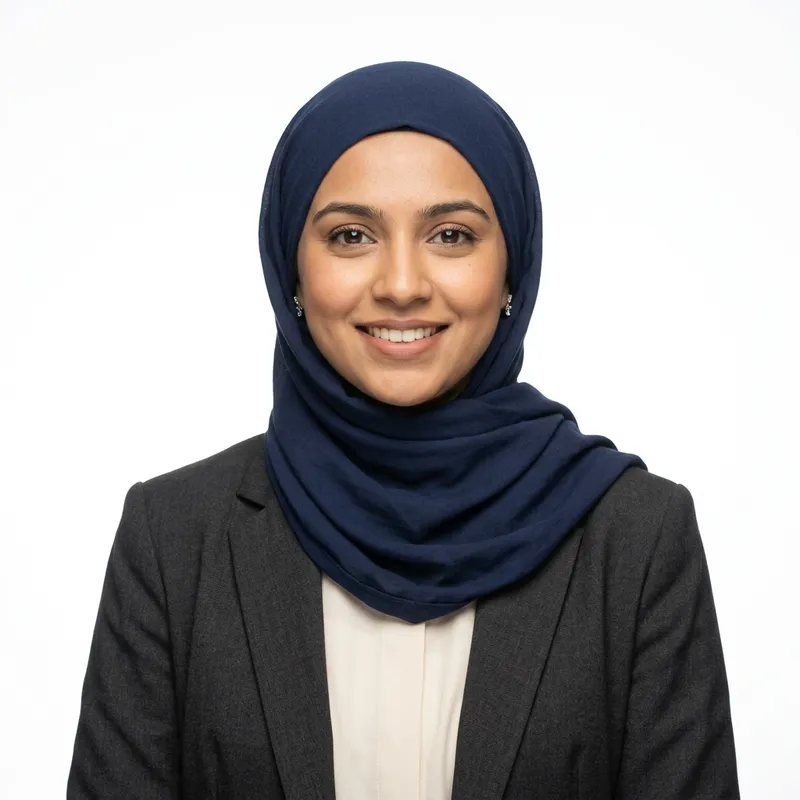 Professional Resume Photo with Hijab Professional Resume Photo with Hijab
