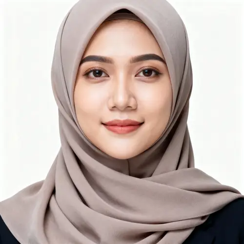 Professional Resume Photo with Hijab