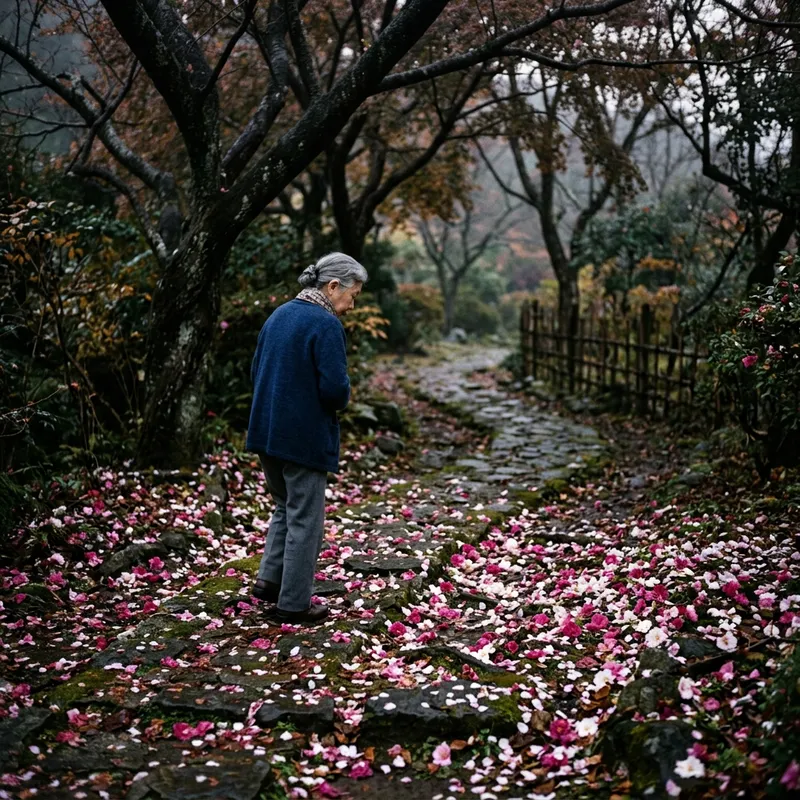 Emotion of Fallen Petals - Mesmerizing Beauty