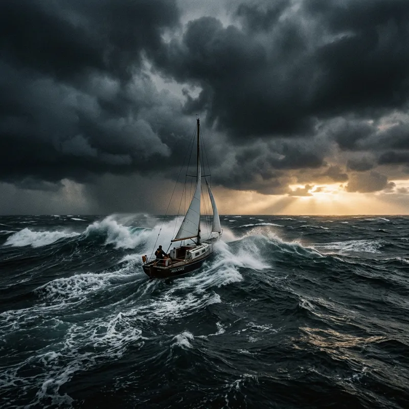 Life's Blow: Navigating Through Adversity