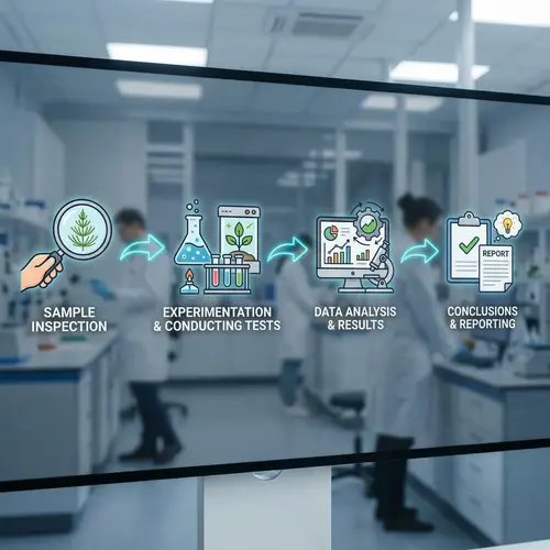 Animated Equisetum Laboratory Flowchart