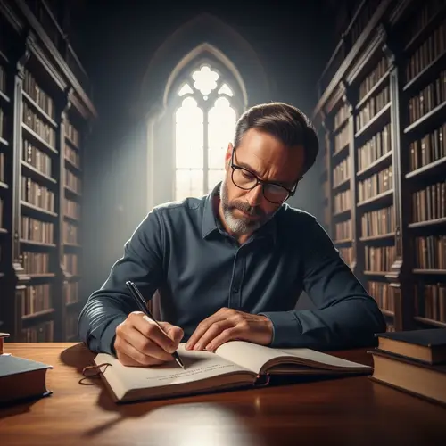 Philosopher Deep in Thought | Reflecting on Quotes