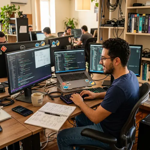 Charming IT Professional: Code & Creativity in Action