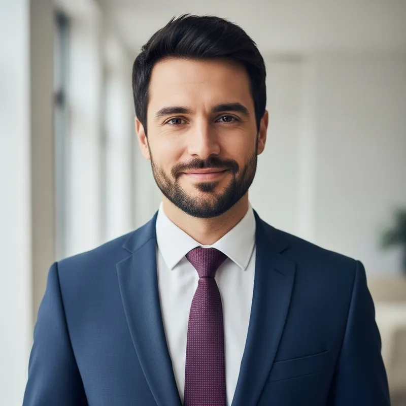 Attractive European Man Avatar - Realistic Photo