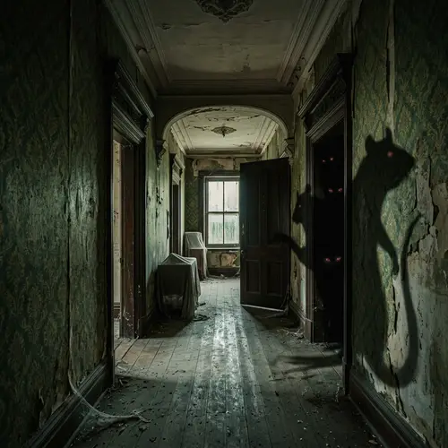 Eerie Haunted Mansion with Mystical Rats - Urban Legends