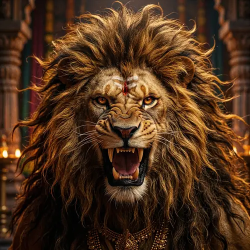 Narasimha: The Fierce Human-Lion Avatar