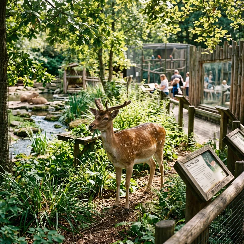 Draw a Deer in the Zoo: Capturing Grace, Elegance & Wildlife Delight