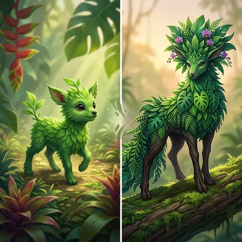 Brazilian Grass-Type Inspired Pokémon | Lush Evolution