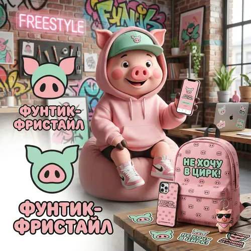 Stylish Modern Funтик: Merch and Design Ideas