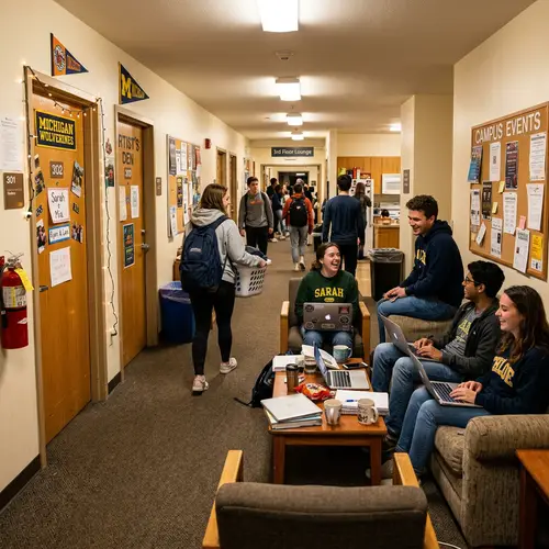 Student Dormitory - Comfortable Living Spaces