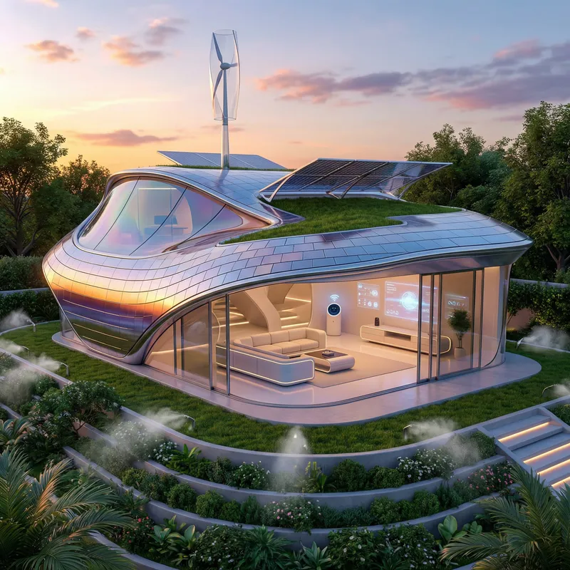 Futuristic House | Innovative Design & Eco-Friendly Features