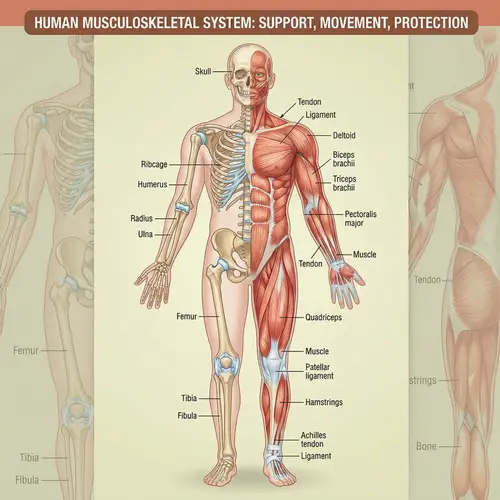 Musculoskeletal System Overview: Bones, Muscles, Ligaments & Tendons