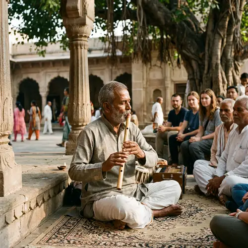 Experience the Art of Indian Flute Play