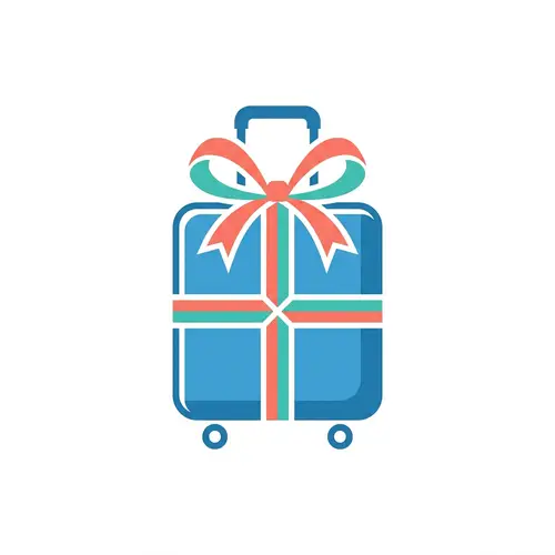 Unique Luggage & Gift Logo Design