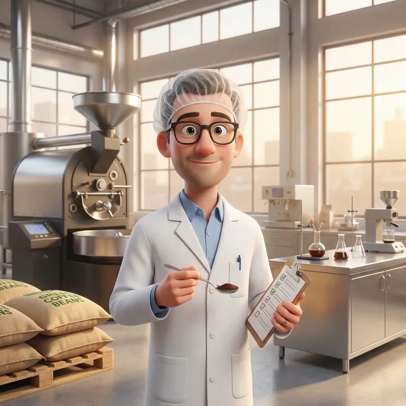 3D Pixar-Style Quality Control Technician Avatar