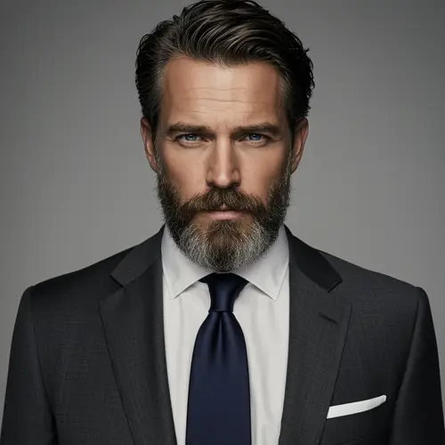 Handsome Mature Man - Unique Style at 35
