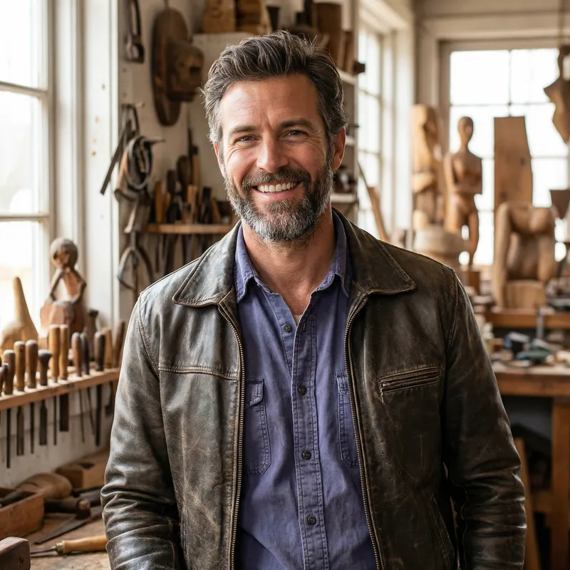 Handsome Mature Man - Unique Style at 35