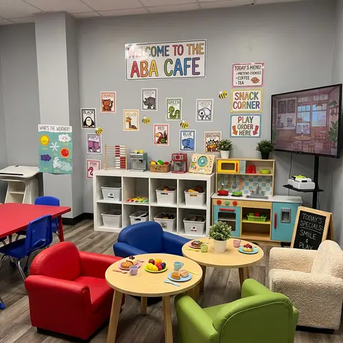 Create a Cafe Station for ABA Therapy Centers