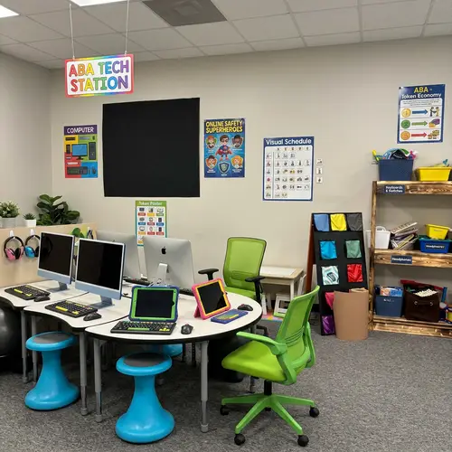 Create a Computer Station for ABA Therapy