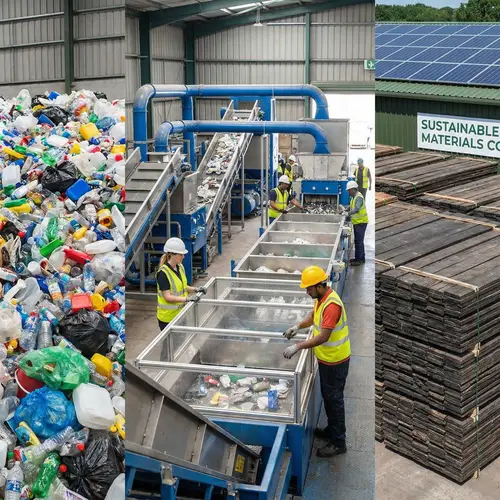 Recycled Plastics to Wood-like Materials | Sustainable Innovation