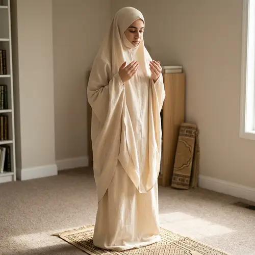 Pure Modest Prayer Hijab - Full Coverage One Piece