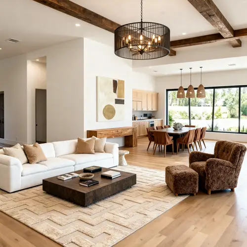 Stylish Brown Chairs and Cozy Home Decor Ideas