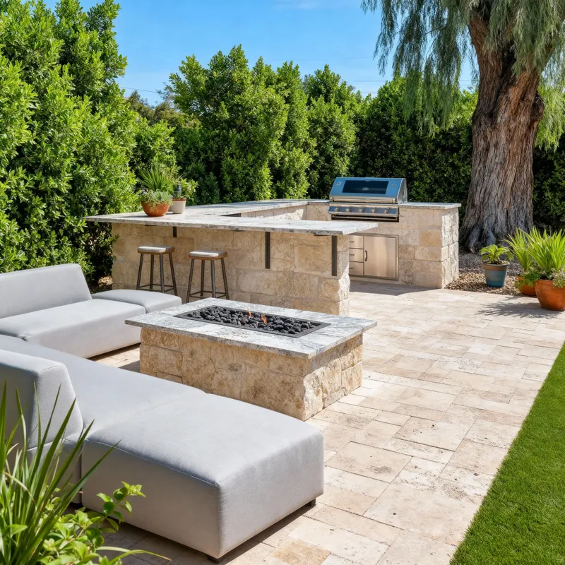 Stunning Stone BBQ Area Remodel Ideas