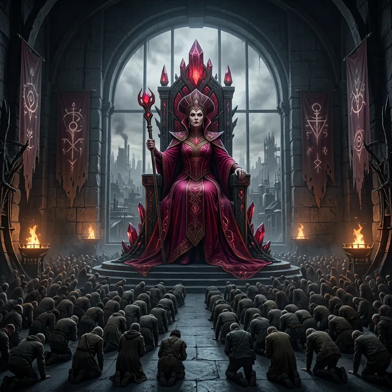 Scarlet Witch Dystopian Ruler of Earth