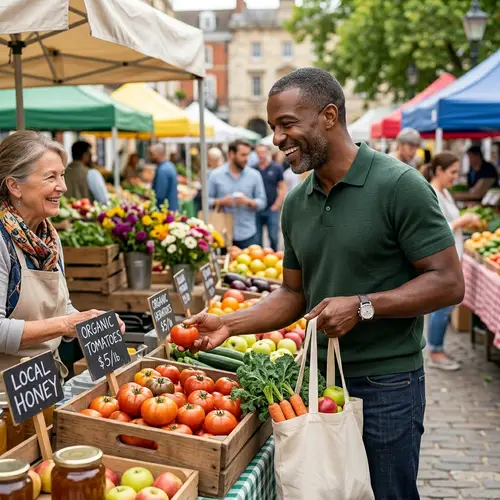 Handsome Black Male in Diverse Scenarios