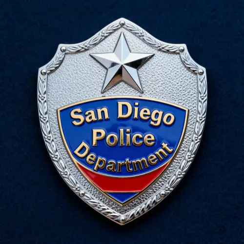San Diego Police Department Badge