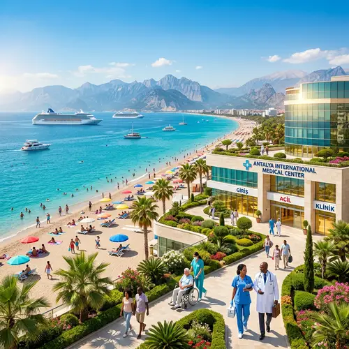 Antalya Turkey Coast | Health Tourism & Modern Hospital Views