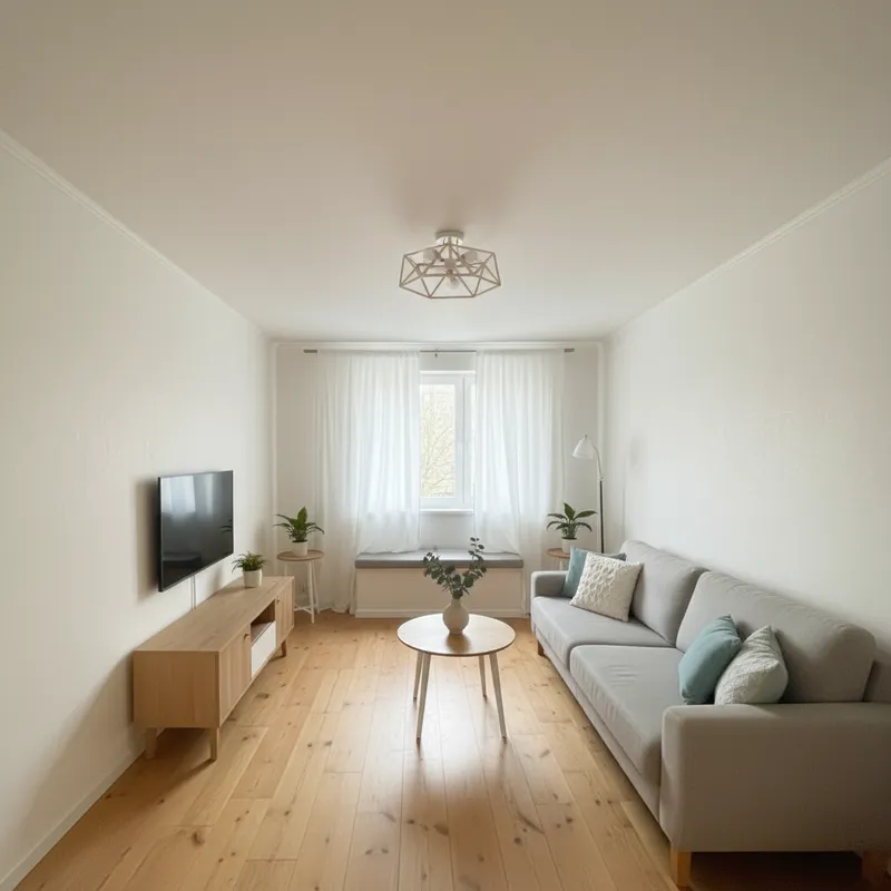 Scandinavian Style Living Room Transformation