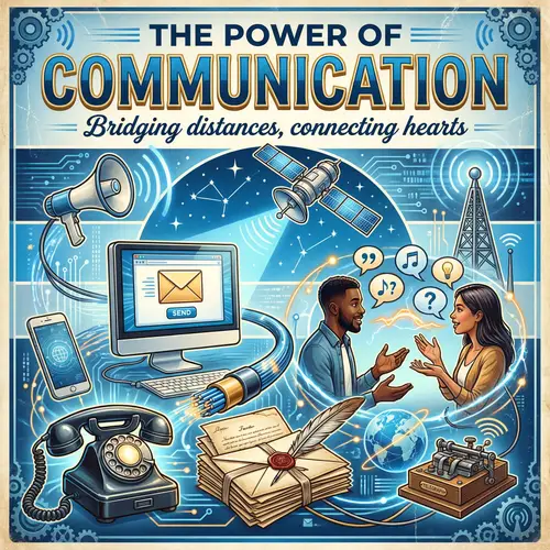 The Power of Communication Poster | Visual Representation