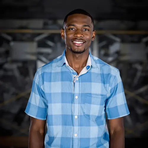 Headshot of a 30-Year-Old Nigerian Man