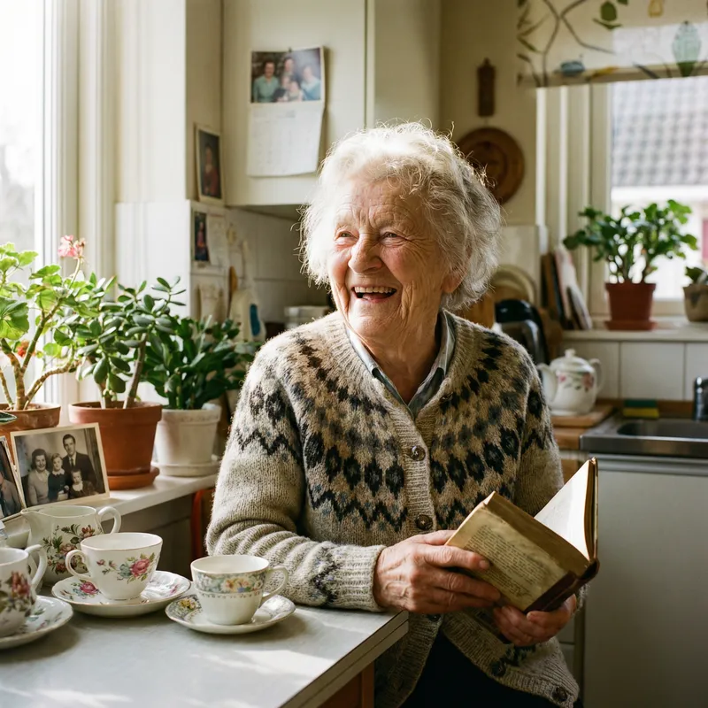 Senior Woman Portrait: Capturing the Elegance of Age | Company Name