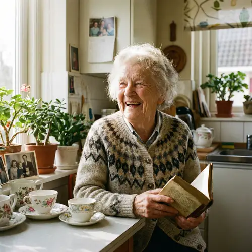 Elderly Woman: Authentic Portraits of Senior Women | Company Name