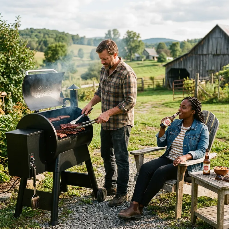 Hillbilly BBQ: Smoking Meat & Beer Outdoors
