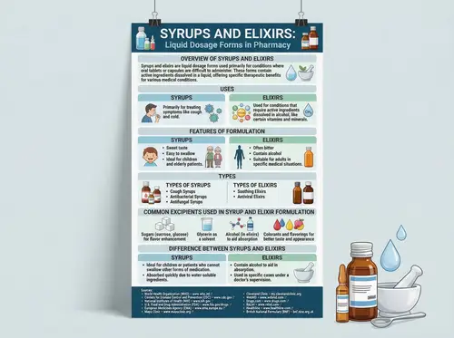 Syrups and Elixirs Explained for Pharmacy Students