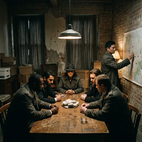 Gritty Realism: Crime Syndicate Scene