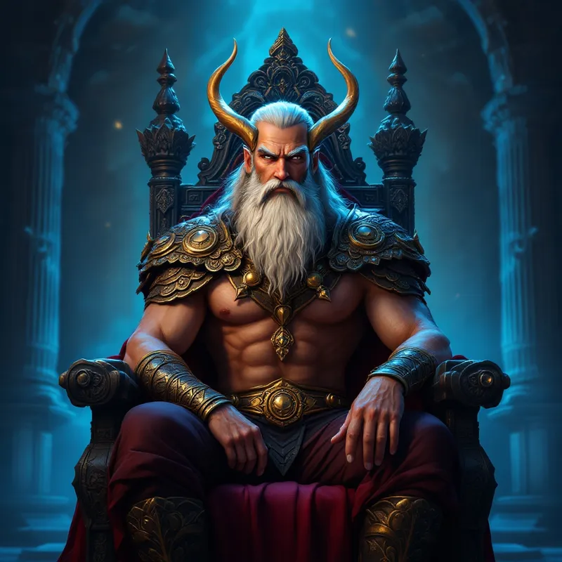 Animate Odin Sitting on His Throne Animate Odin Sitting on His Throne