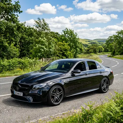 Sleek Black Sedan | Sporty Design | Plush Interior