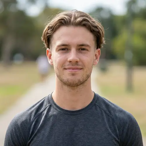 Handsome Young Man Portrait – Athletic Look