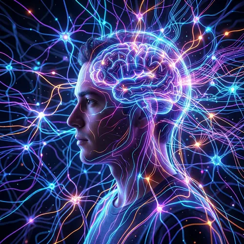 3D Rendered Profile View with Radiant Neural Networks