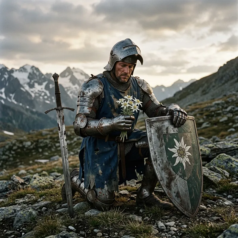 Chivalry of a Failed Knight: Edelweiss Imagery and Symbolism