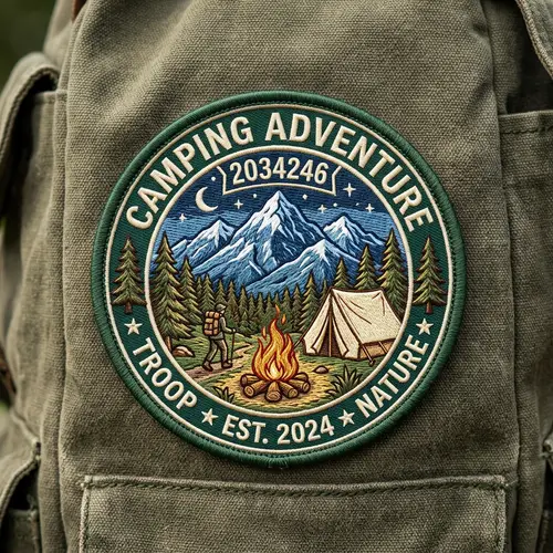 Custom Camping Patches for Every Adventure