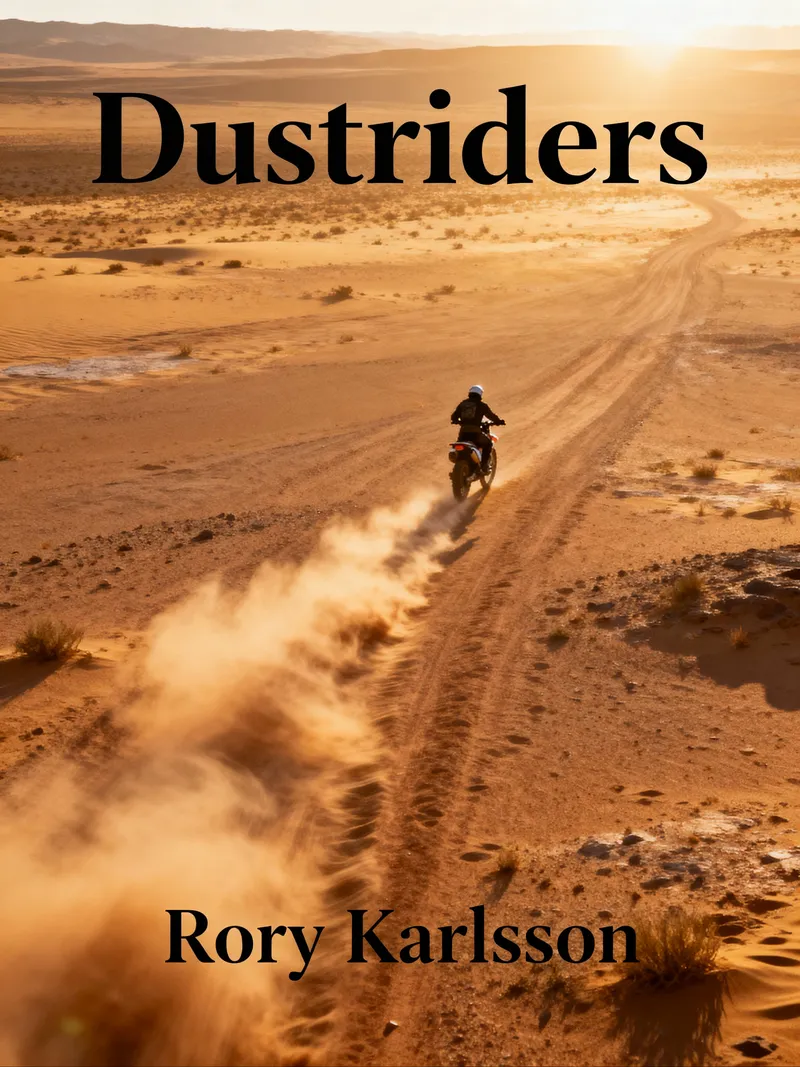Dustriders Book Cover Design - Rory Karlsson