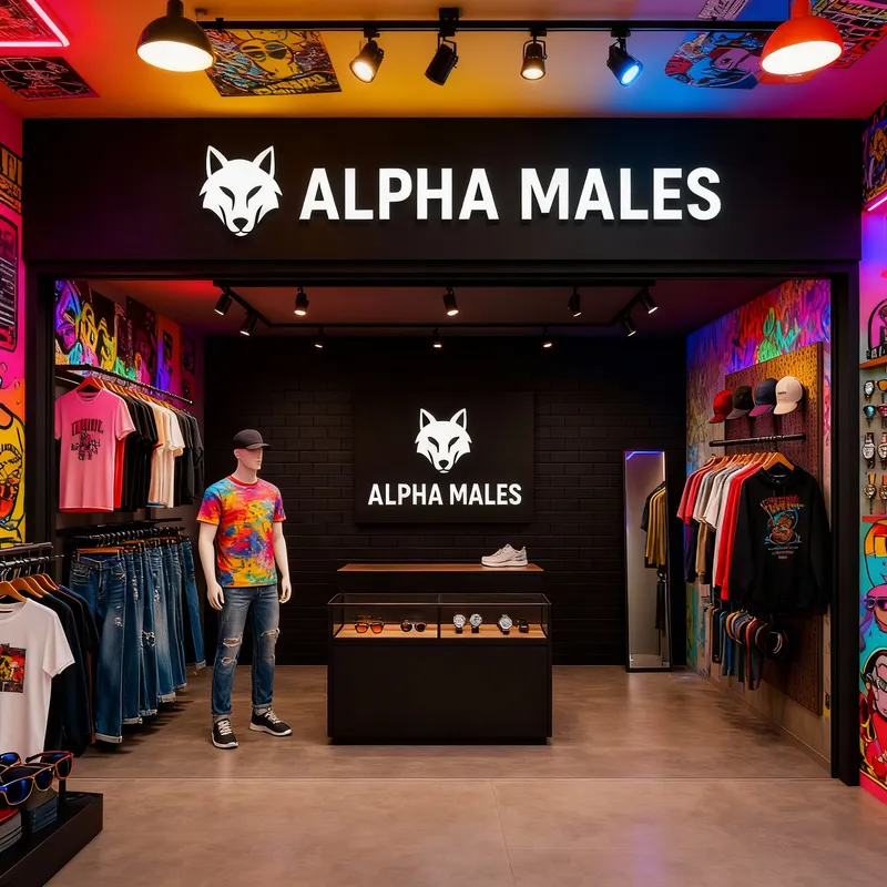 Funky Cloth Store Interior Design Ideas